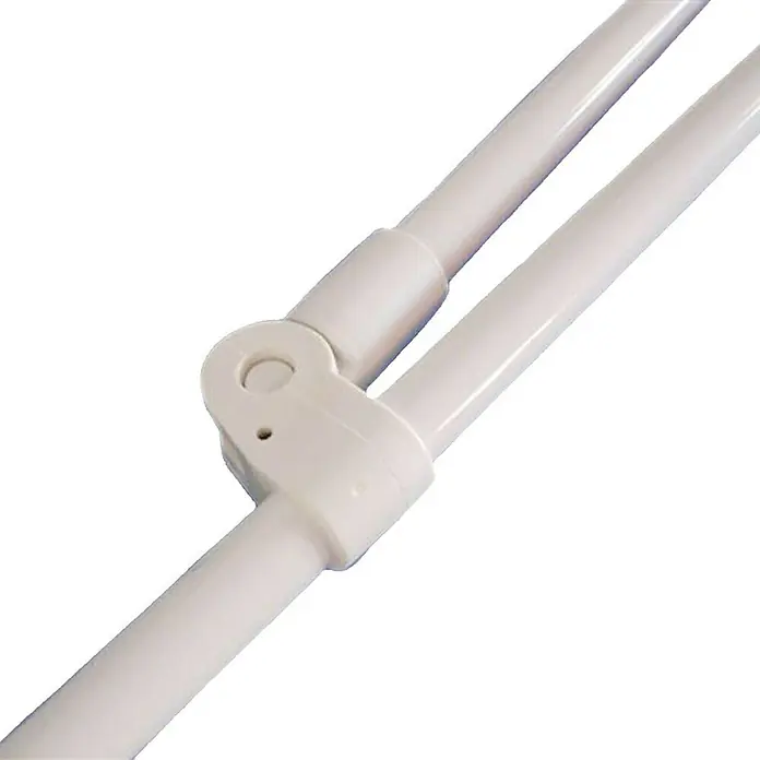 Abrazadera con bisagra para toldo - Para diámetro de tubo: 20 mm, 1 ud., Nylon - Primer plano