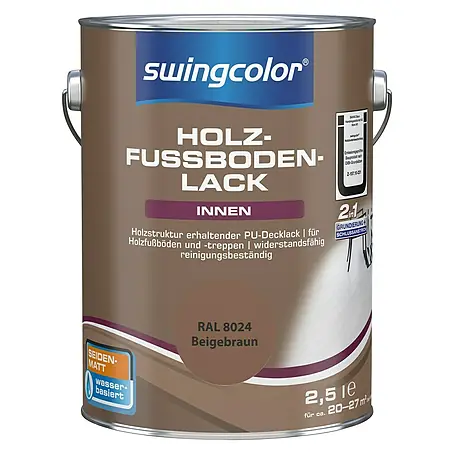 swingcolor 2in1 Holzfußbodenlack RAL 8024