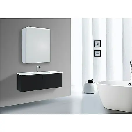 DSK  LED-Spiegelschrank Aluminio Vegas