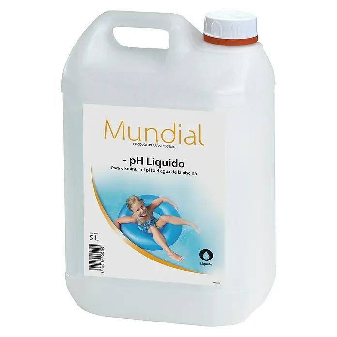 Mundial ph negativo líquido - 5 kg - Vista frontal