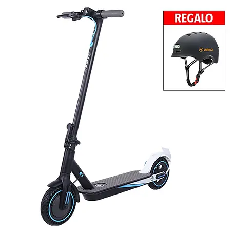 Uirax  Patinete eléctrico Premium + casco negro