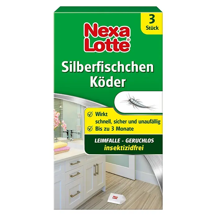 Nexa Lotte Silberfischköder - 3 Stk. - Vorderansicht
