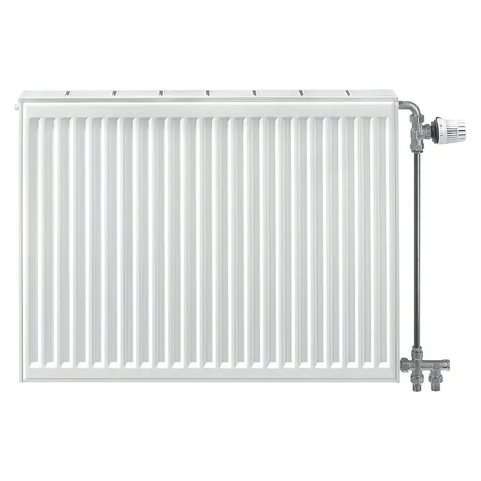 Stelrad Universal-Flachheizkörper Compact All In - L x B x H: 63 x 102 x 13,3 cm, 1.381 W - Vorderansicht