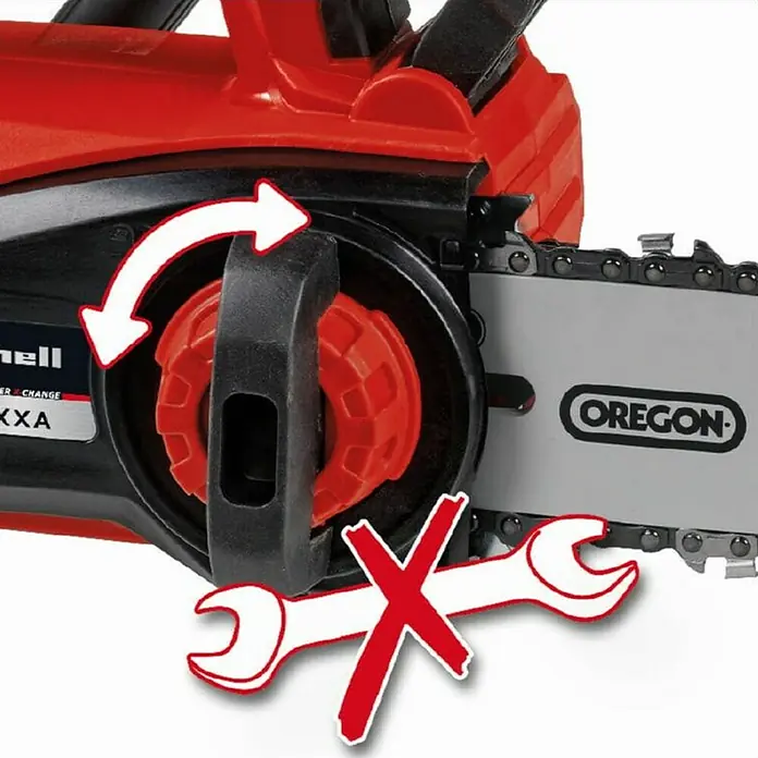 Einhell Akumulatorska lančana pila Fortexx 18/20 TH-solo - 18 V, Litij-ionska, Dužina mača: 20 cm - Detaljan prikaz