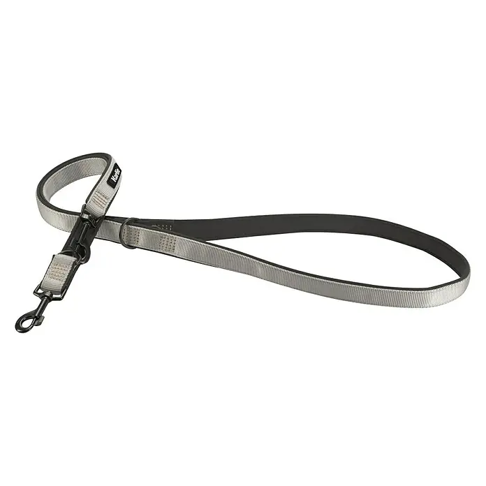 Karlie Correa para perros Art Sportiv Premium - L x An: 120 x 2,5 cm, Cuerda, Gris - Vista angular