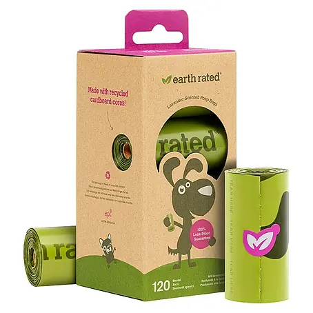 Bolsa de excrementos de perro Lavanda