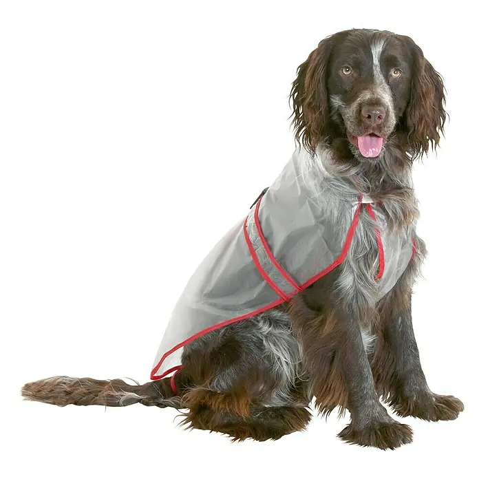 Karlie Chubasquero para perros Classic - 42 cm, Plástico - Producto en uso