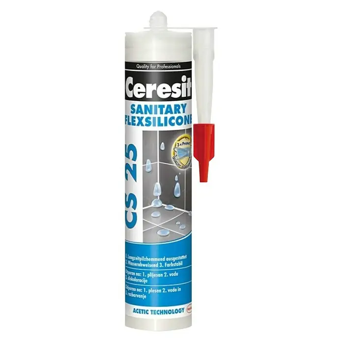 Ceresit Sanitarni silikon - Boja: Night Glow, Sadržaj: 280 ml - Pogled sprijeda