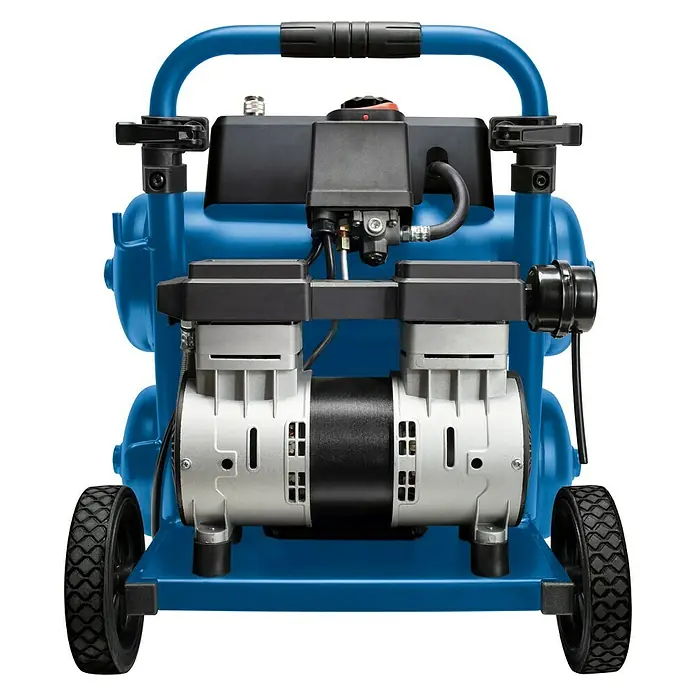 Scheppach Kompresor HC20SI - 10 bara, 750 W, Sadržaj spremnika: 20 l - Pogled straga