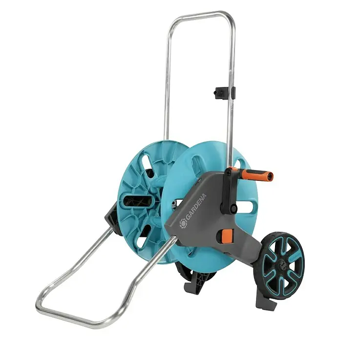 Gardena Kolica za vrtno crijevo CleverRoll M - Plastika/metal, Kapacitet crijeva: 60 m, 13 mm (½″) - Dijagonalni pogled