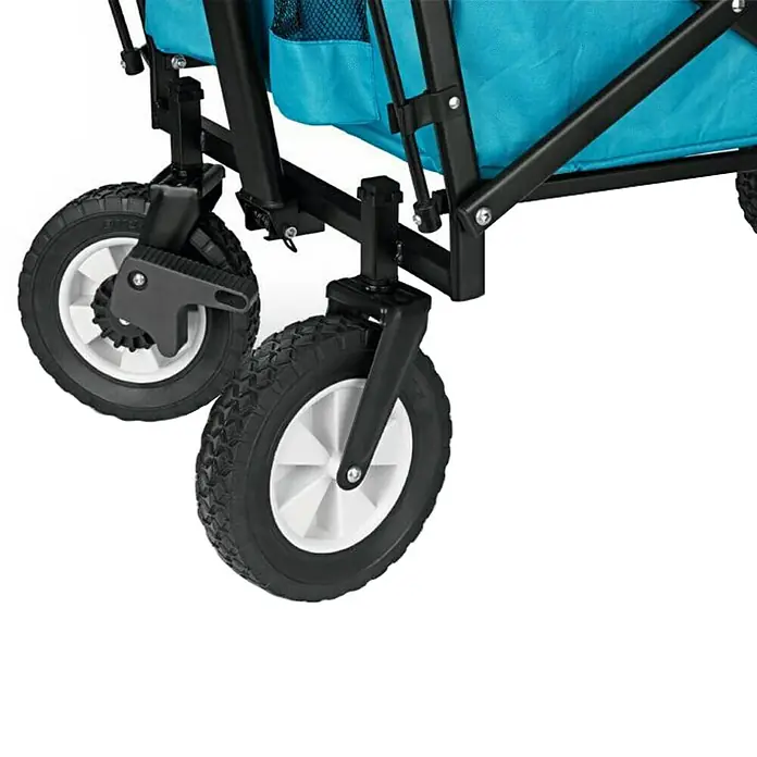 MAXXMEE Sklopiva kolica - Plava, D x Š x V: 100 x 52 x 108 cm - Detaljan prikaz