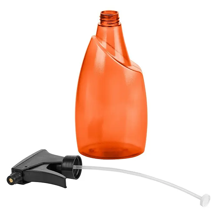 Poétic Fuchsia Handsprüher - Transparent/Melonenrot, 0,7 l - Diagonale Ansicht