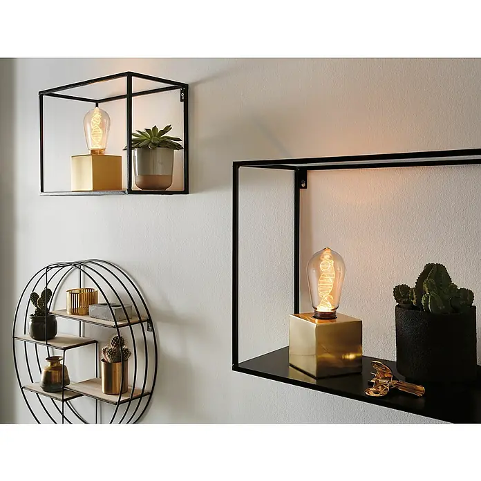 Paulmann Inner Glow LED-Leuchtmittel Helix - E27, 3,5 W, 180 lm, Tropfen, Gold - Stimmungsaufnahme
