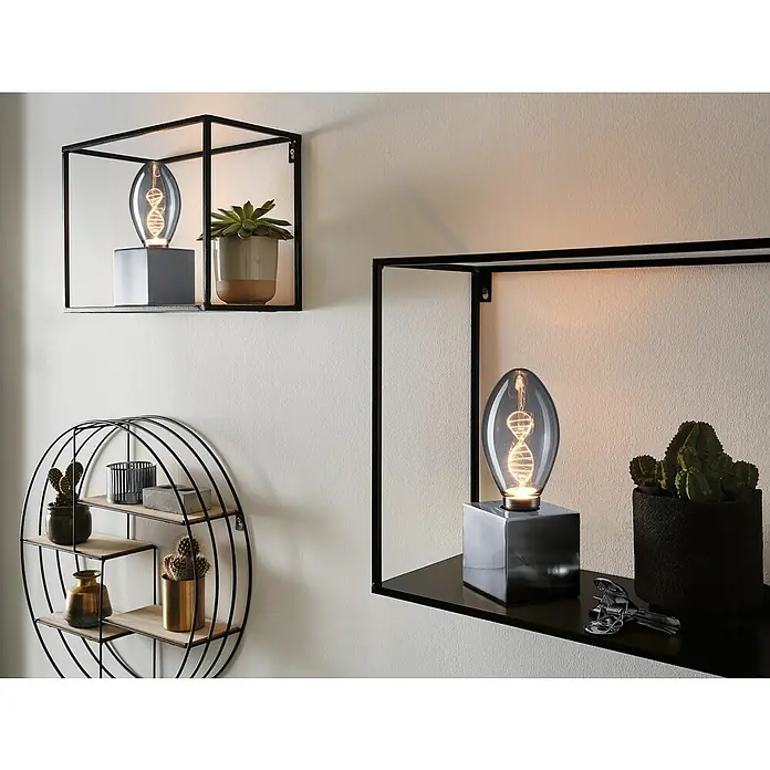 Paulmann Inner Glow LED-Leuchtmittel Helix - E27, 3,5 W, 90 lm, Kerzenform, Rauchglas - Stimmungsaufnahme