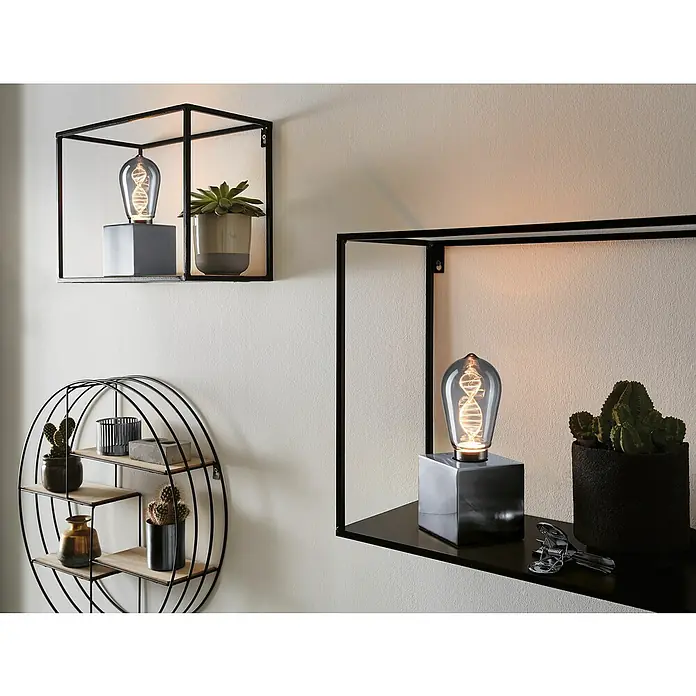 Paulmann Inner Glow LED-Leuchtmittel Helix - E27, 3,5 W, 90 lm, Tropfen, Rauchglas - Stimmungsaufnahme