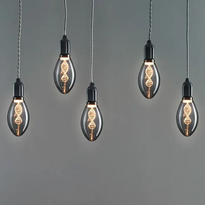 Paulmann Inner Glow LED-Leuchtmittel Helix - E27, 3,5 W, 90 lm, Kerzenform, Rauchglas - Bildausschnitt