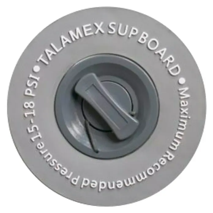 Talamex SUP-Board-Set 10.6 - L x B x H: 320 x 81 x 15 cm, Nutzlast: 100 kg, Aufblasbar, Blau/Weiß - Vorderansicht