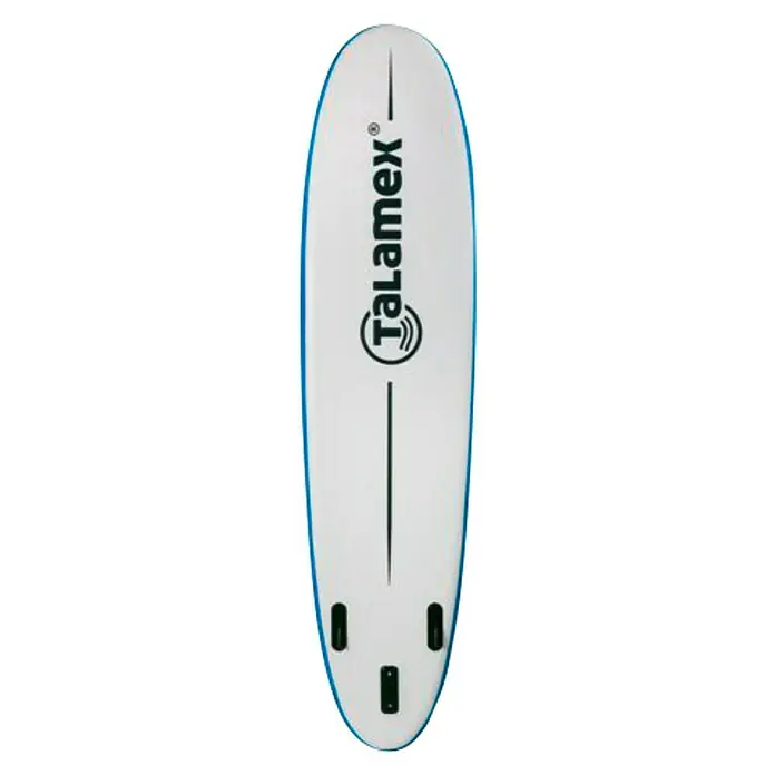 Talamex SUP-Board-Set 10.6 - L x B x H: 320 x 81 x 15 cm, Nutzlast: 100 kg, Aufblasbar, Blau/Weiß - Rückansicht
