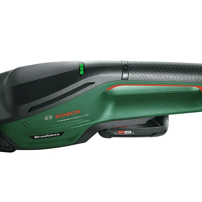 Bosch 18 V Power for All Akumulatorske škare za živicu UniversalHedgeCut 18-55 - 18 V, Litij-ionska, 1 baterija, Duljina reza: 50 cm - Detaljan prikaz