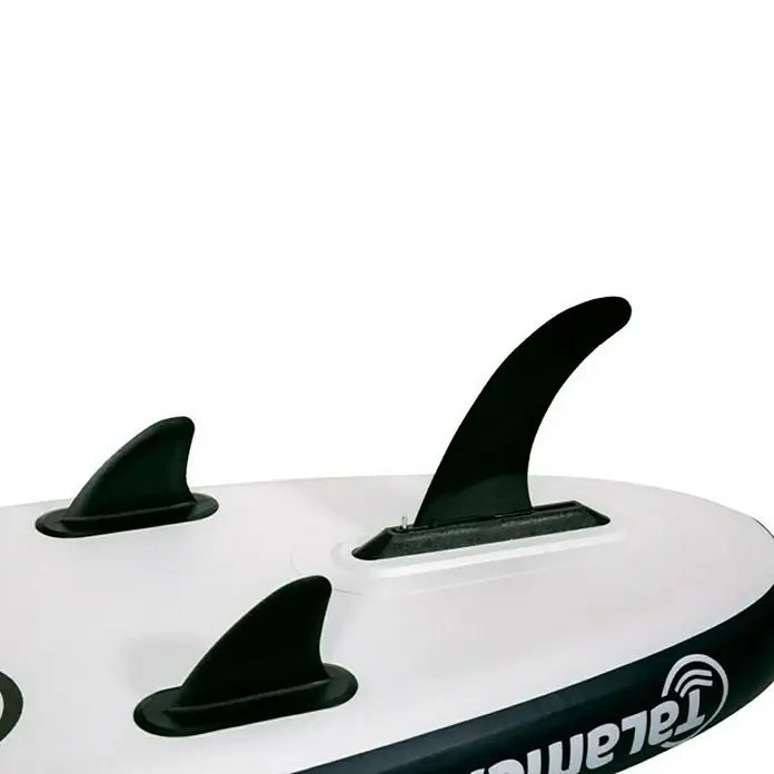 Talamex SUP-Board-Set 10.6 Compass - L x B x H: 320 x 81 x 15 mm, Nutzlast: 100 kg, Aufblasbar, Blau/Weiß - Detailaufnahme