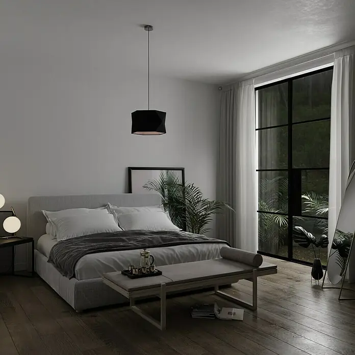 Spotlight Pendelleuchte Finja - Höhe: 120 cm - Stimmungsaufnahme