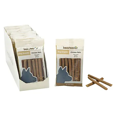 Beeztees  Snack para perros Rollos masticables
