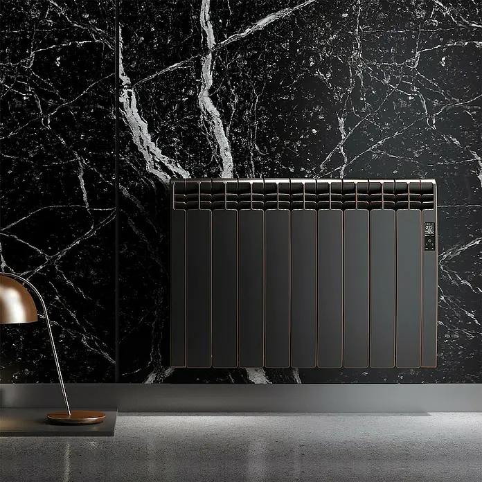 Rointe Emisor térmico Maldives - 330 W, Cobre negro, 9,7 x 35 x 58,5 cm - Foto ambiente