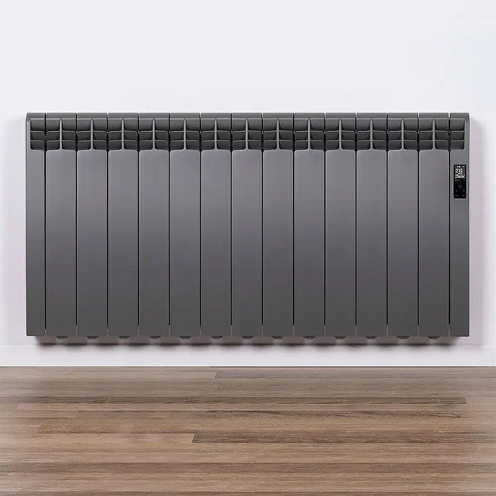 Rointe Emisor térmico RAL - 1.430 W, Gris lona, 9,7 x 116 x 58,5 cm - Foto ambiente