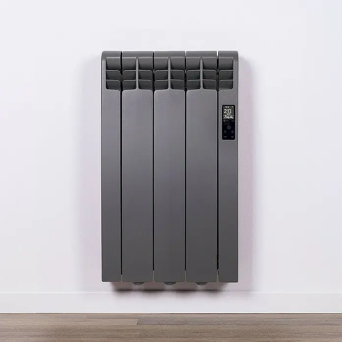 Rointe Emisor térmico RAL - 330 W, Gris lona, 9,7 x 35 x 58,5 cm - Foto ambiente