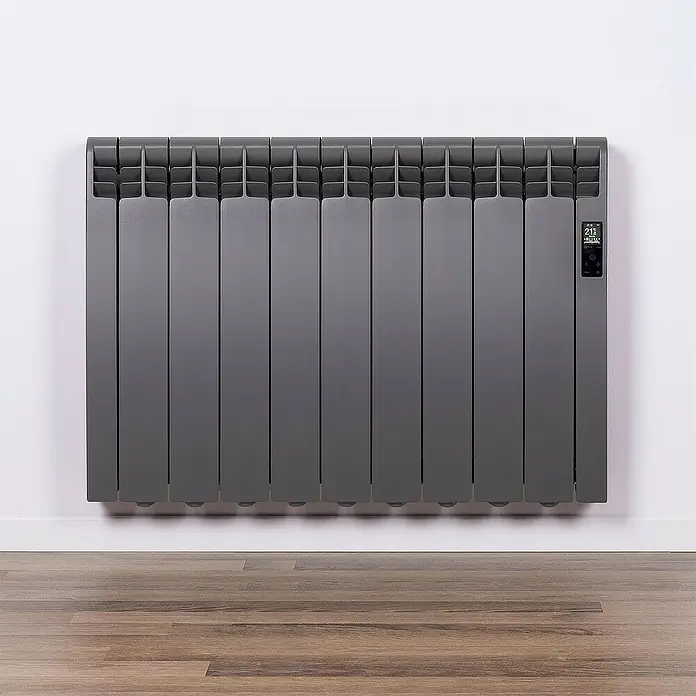 Rointe Emisor térmico RAL - 990 W, Gris lona, 9,7 x 83,5 x 58,5 cm - Foto ambiente