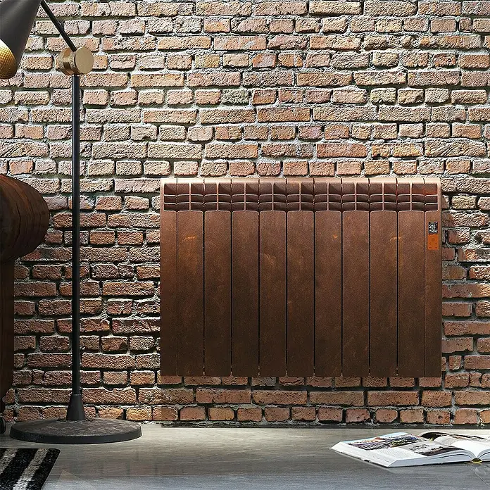 Rointe Emisor térmico Detroit - 550 W, Óxido, 9,7 x 51 x 58,5 cm - Foto ambiente