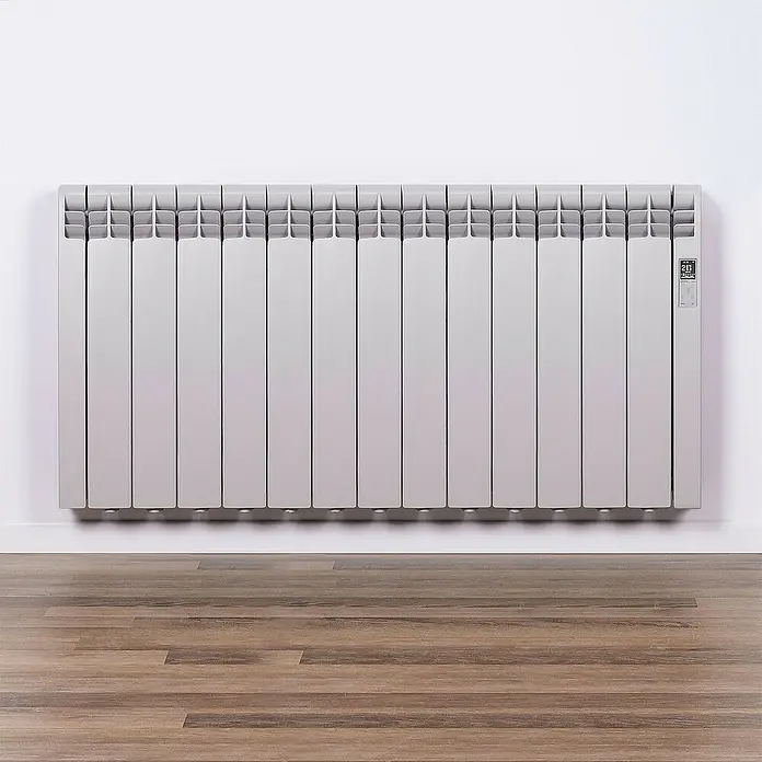 Rointe Emisor térmico RAL - 1.430 W, Gris ágata, 9,7 x 116 x 58,5 cm - Foto ambiente