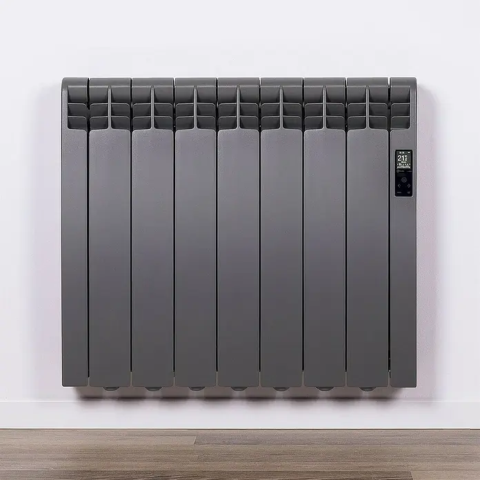 Rointe Emisor térmico RAL - 770 W, Gris lona, 9,7 x 67,5 x 58,5 cm - Foto ambiente