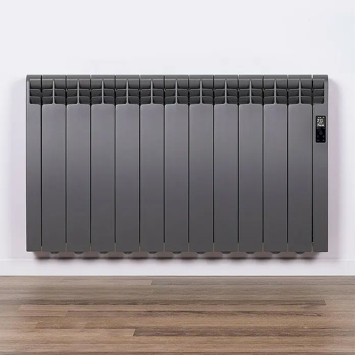 Rointe Emisor térmico RAL - 1.210 W, Gris lona, 9,7 x 99,2 x 58,5 cm - Foto ambiente