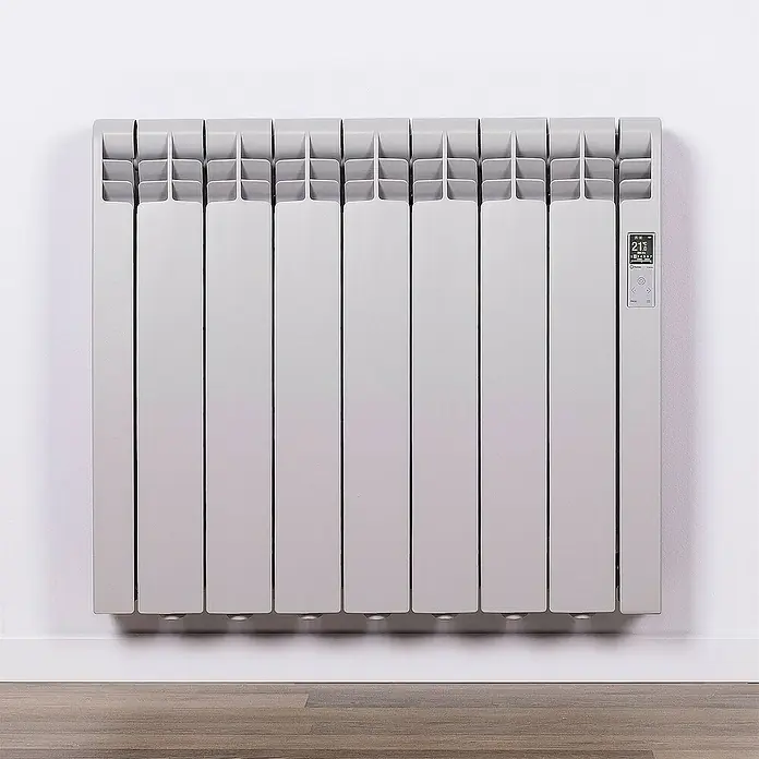 Rointe Emisor térmico RAL - 770 W, Gris ágata, 9,7 x 67,5 x 58,5 cm - Foto ambiente