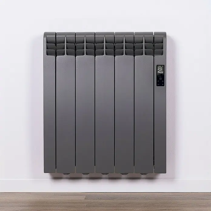 Rointe Emisor térmico RAL - 550 W, Gris lona, 9,7 x 51 x 58,5 cm - Foto ambiente