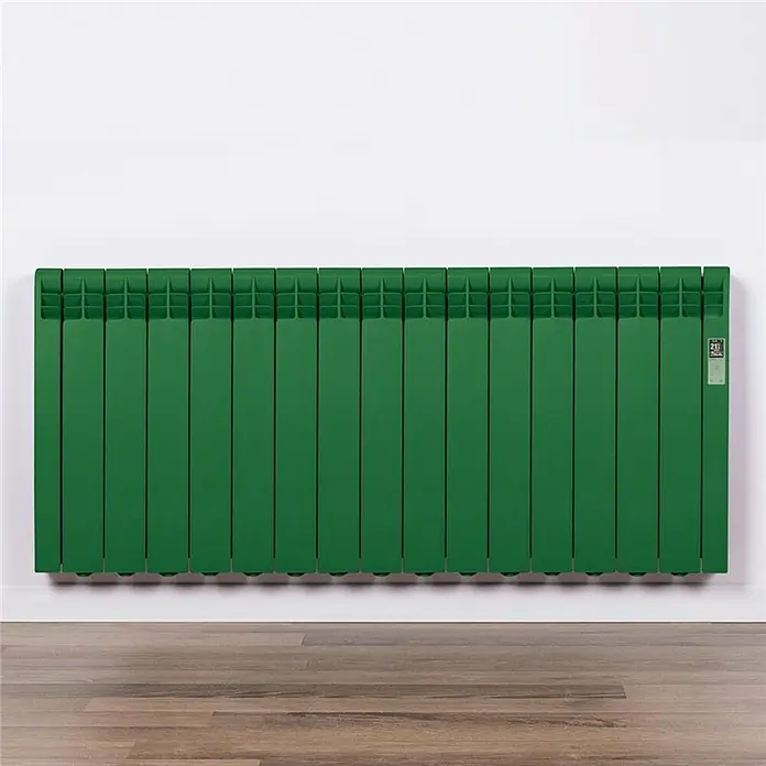 Rointe Emisor térmico RAL - 1.600 W, Verde perla, 9,7 x 132 x 58,5 cm - Foto ambiente