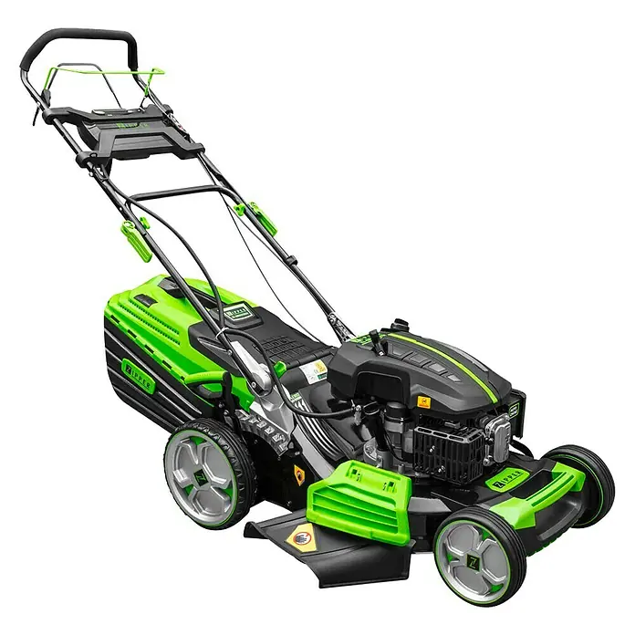 Zipper Benzin-Rasenmäher ZI-BRM52EST - Schnittbreite: 52 cm - Diagonale Ansicht