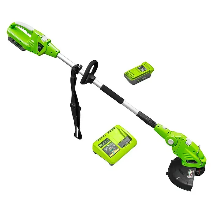 Zipper Motorsense VZI-MOS40V - 40 V, Li-Ionen - Diagonale Ansicht