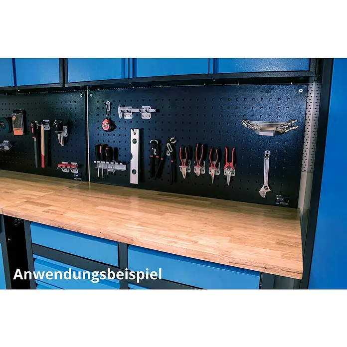 Güde Lochwand GL 1200 - B x H: 2 x 55 cm, Stahl - Stimmungsaufnahme