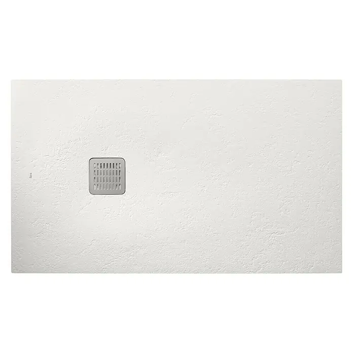 Roca Plato de ducha Calipso - L x An: 70 x 100 cm, Blanco - Vista descendente