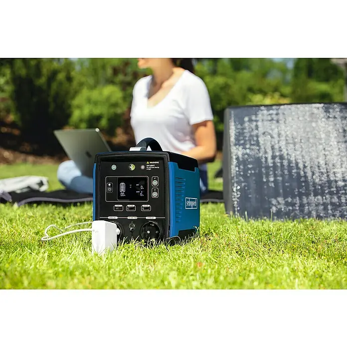 Scheppach Powerbank BSG500 - 615 Wh - Anwendungsbeispiel