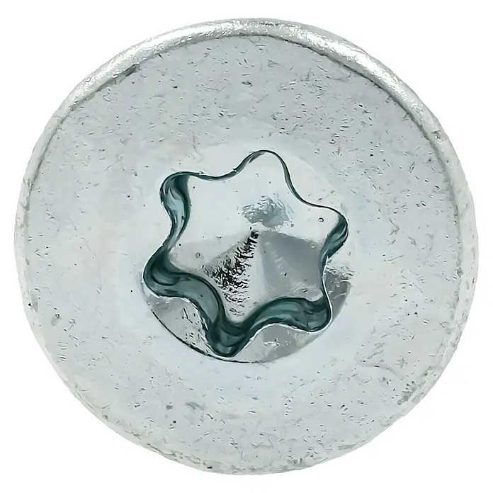 Profi Depot Spanplattenschraube VZ - Ø x L: 4 x 35 mm, 200 Stk., Verzinkt - Detailaufnahme