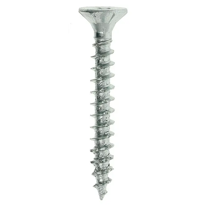 Profi Depot Spanplattenschraube VZ - Ø x L: 4 x 30 mm, 200 Stk., Verzinkt - Vorderansicht