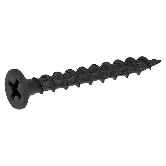 Profi Depot Gipszkarton csavar - Átmérő: 3,9 mm, Hosszúság: 35 mm, Süllyesztett fej, Durva szál - Szögletes nézet