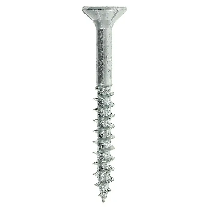 Profi Depot Spanplattenschraube VZ - Ø x L: 4 x 35 mm, 200 Stk., Verzinkt - Vorderansicht