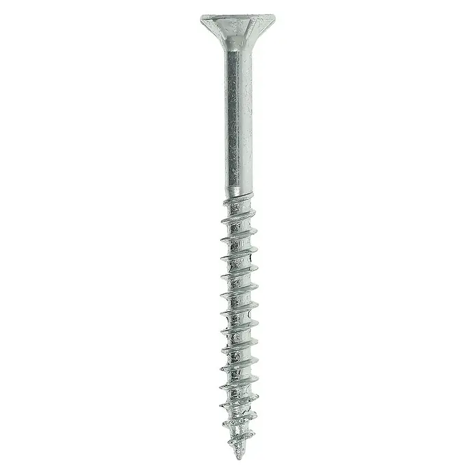 Profi Depot Spanplattenschraube VZ - Ø x L: 4 x 45 mm, 200 Stk., Verzinkt - Vorderansicht