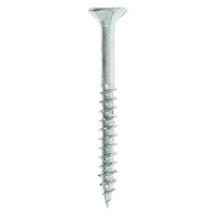 Profi Depot Spanplattenschraube VZ - Ø x L: 4 x 40 mm, 200 Stk., Verzinkt - Vorderansicht