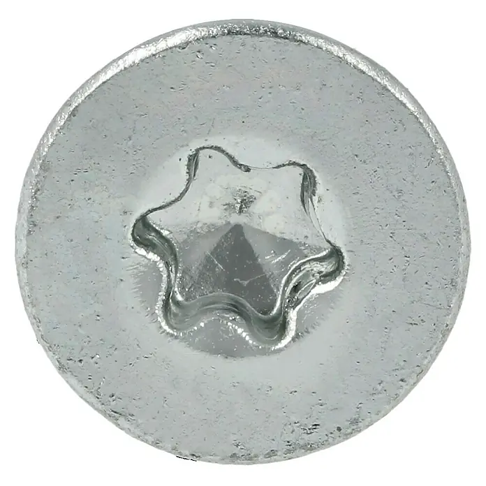 Profi Depot Spanplattenschraube VZ - Ø x L: 4 x 40 mm, 1.000 Stk., Verzinkt - Detailaufnahme
