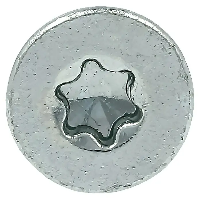 Profi Depot Spanplattenschraube VZ - Ø x L: 4 x 45 mm, 200 Stk., Verzinkt - Detailaufnahme